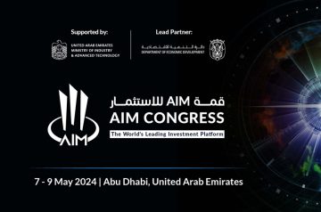AIM Congress from May 7th to 9th in Abu Dhabi
